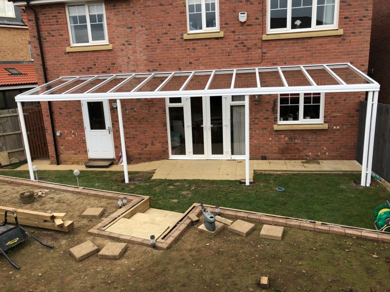 Samson G6 Glass Veranda Installation in Daventry by Samson Awnings