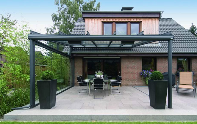 Weinor Terrazza Glass Roof Veranda Glass And Aluminium Roof Samson Awnings And Terrace Covers