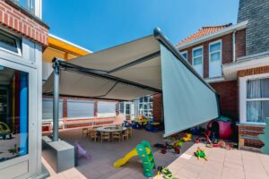 butterfly awning for nurseries