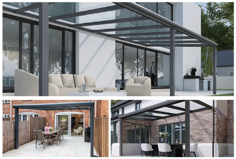 standard modern glass veranda 