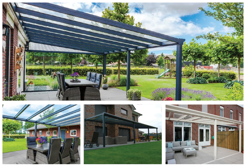 slimline simple veranda from £3,300