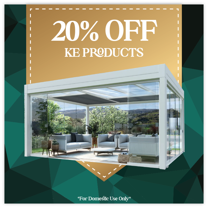 20% off KE Outdoor living products 