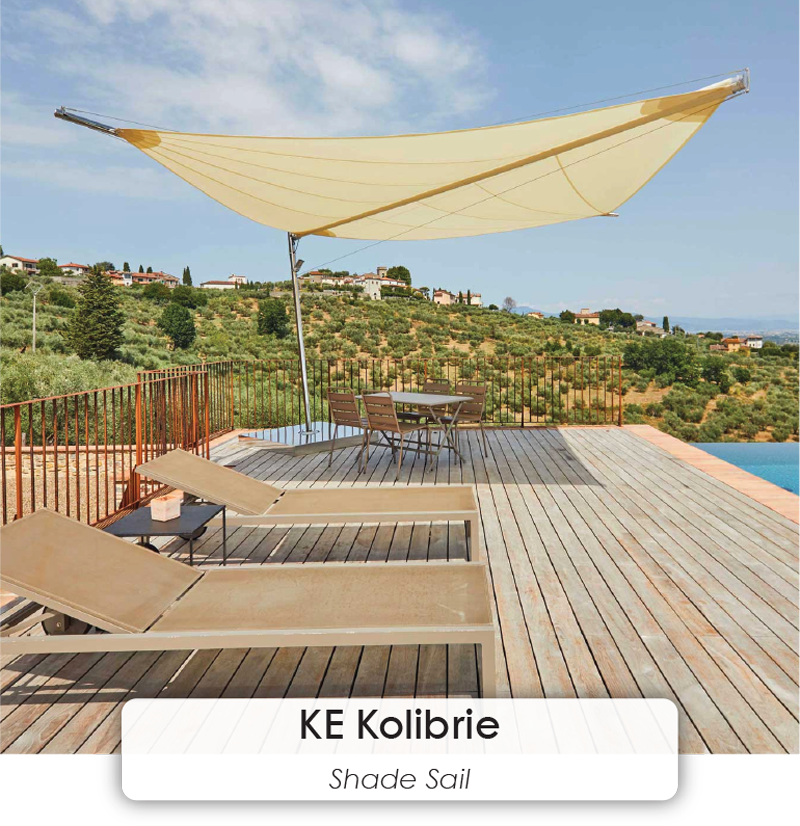 KE Kolibrie shade sail