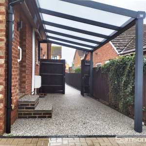 Morevelle Veranda as a door canopy