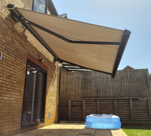 Weinor semina patio awning fabric electric 